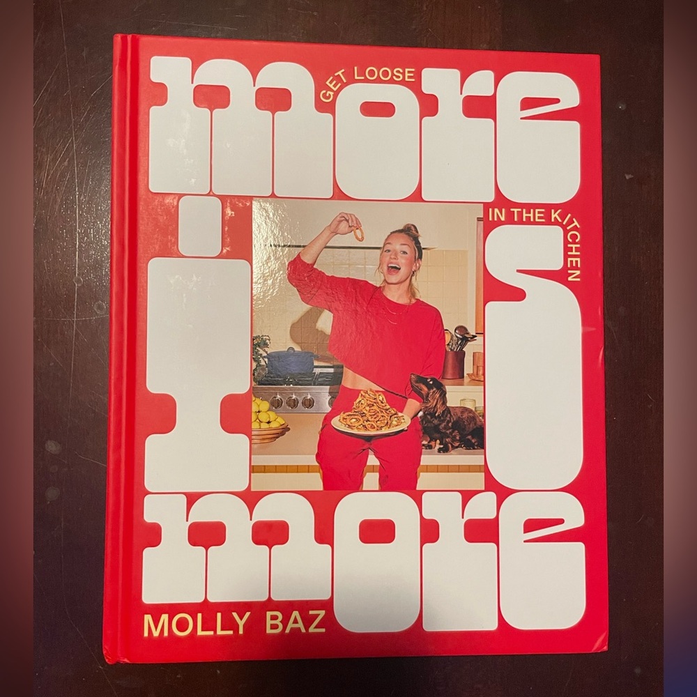 Molly Baz “More Is More” Hardcover Cookbook
